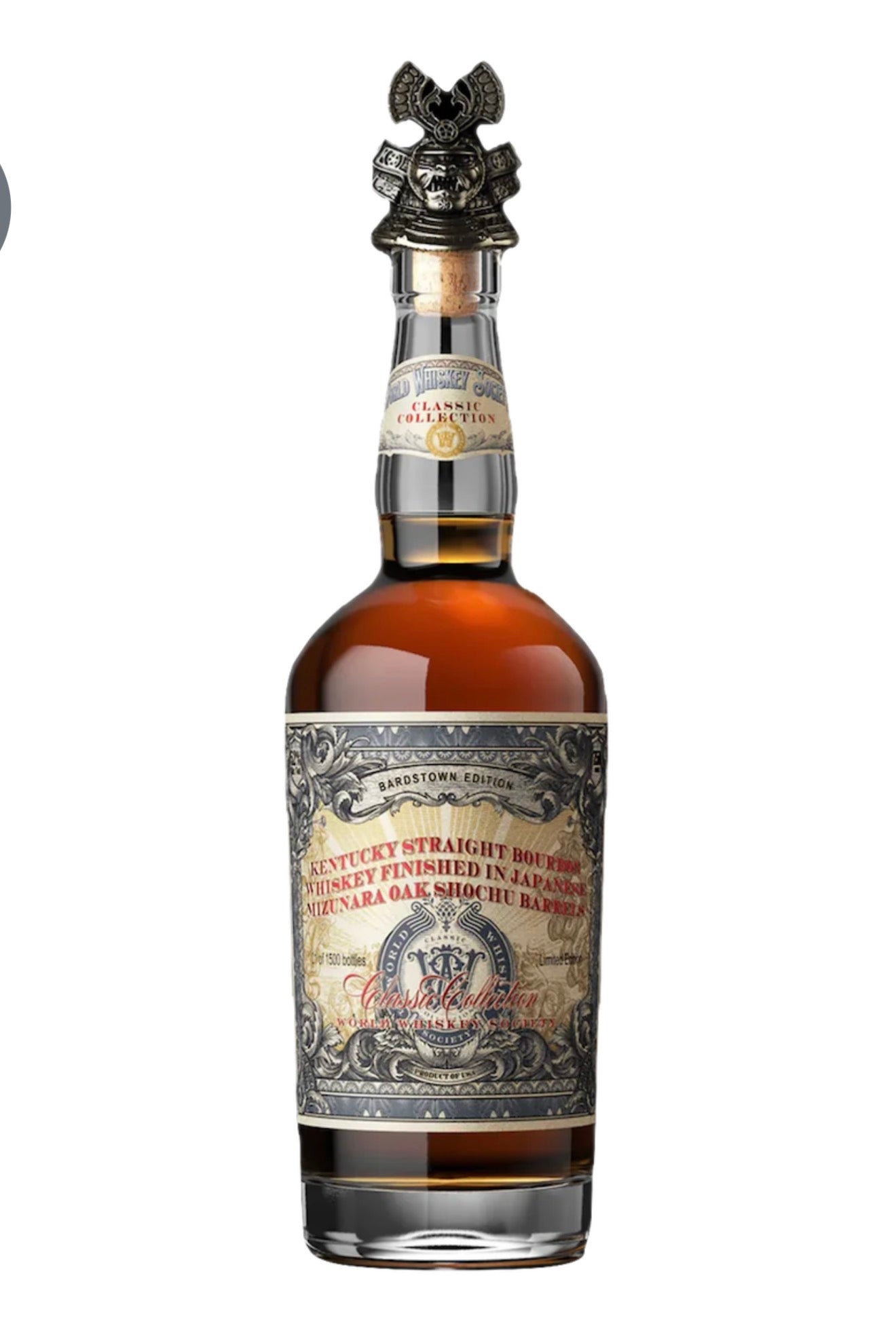 World Whiskey Society Bourbon Finished Japanese Mizunara Oak Shochu Cask 750ml
