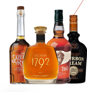 Sazerac rye 1792 full roof buffalo trace bourbon cream