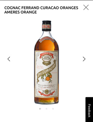 Ferrand Curacao Oranges Ameres 80