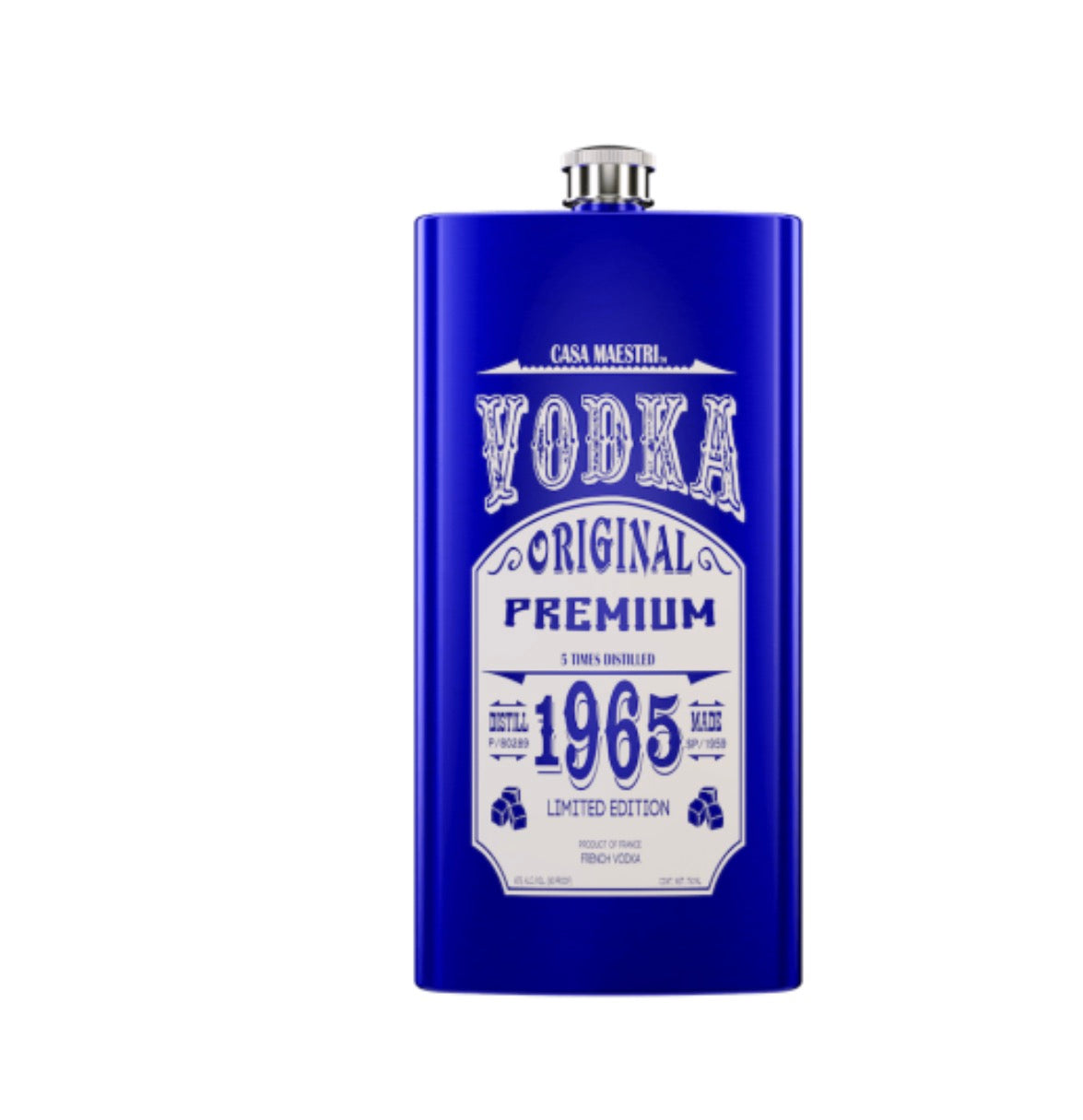 Casa Maestri Vodka Flask 1965 750ML