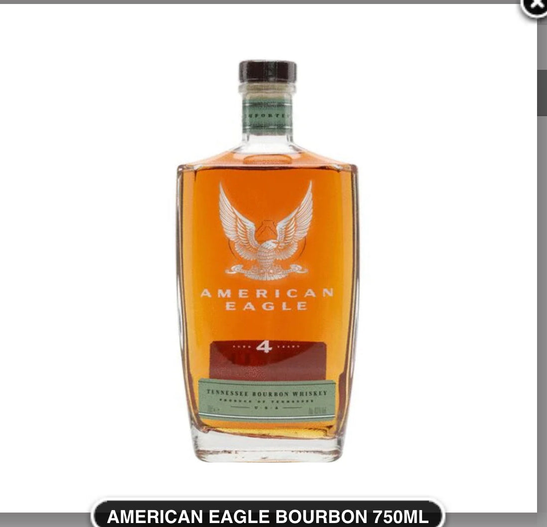 AMERICAN EAGLE BOURBON 750ML