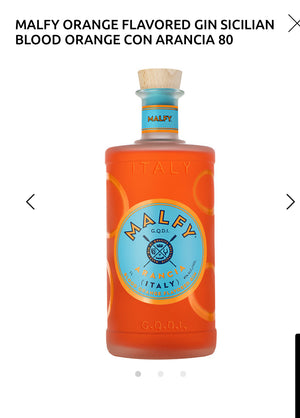 Malfy Sicilian Blood Orange Flavored Gin Con Arancia 82 1L