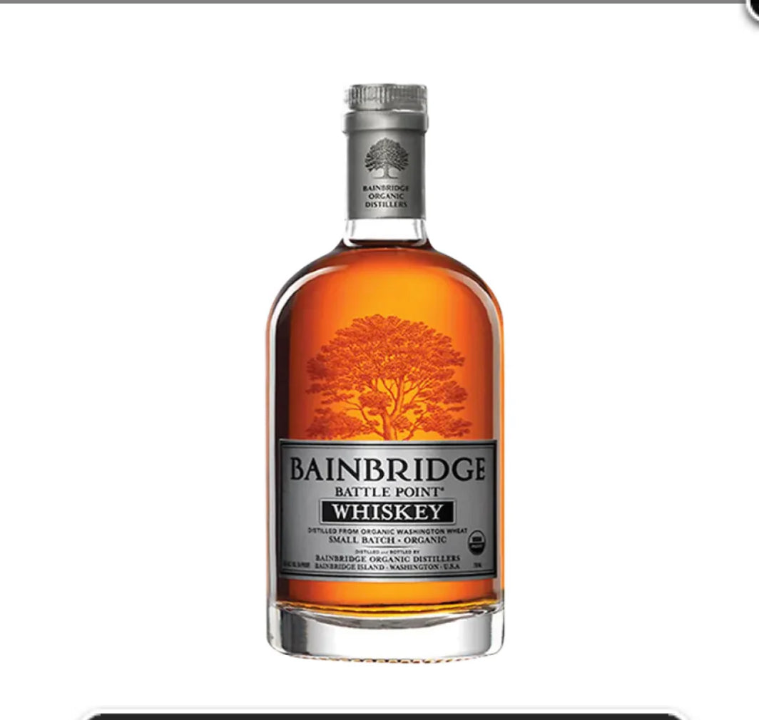 BAINBRIDGE BATTLE PIONT WHISKEY 750ML