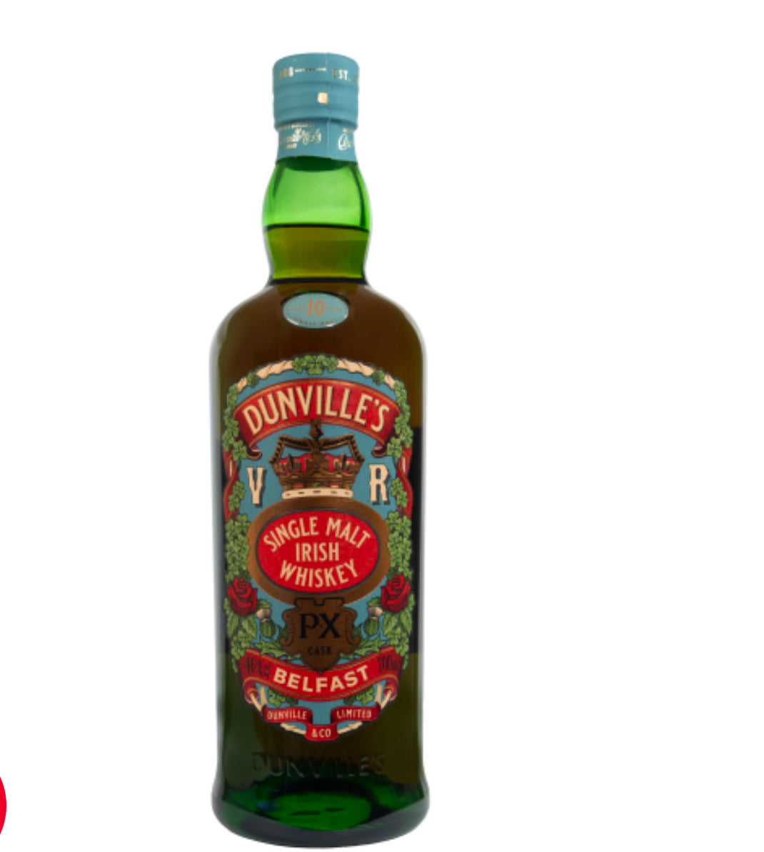Dunville Irish Whiskey 10YR Px Cask  700M