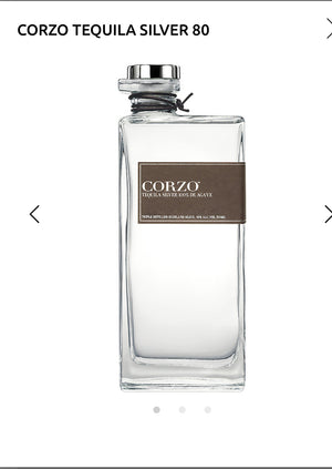 Corzo Tequila Silver 80