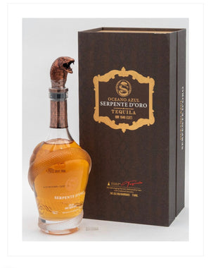 Oceano Azul Serpente D'oro Anejo Tequila 50% ALC.