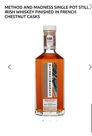 Method And Madness Single Pot Still Irish Whiskey Finished In French Chestnut Casks 92