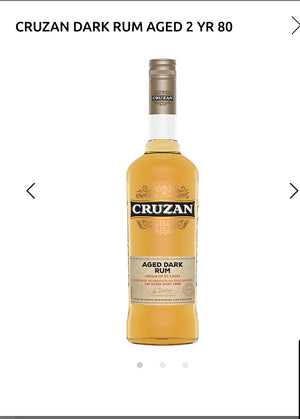 Cruzan Dark Rum Aged 2 Yr 80