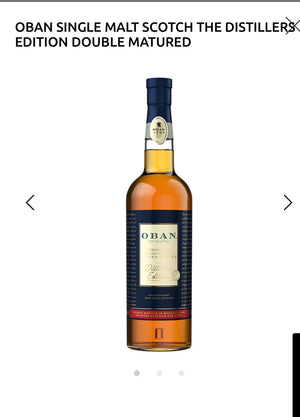 Oban Single Malt Scotch The Distillers Edition Double Matured 86