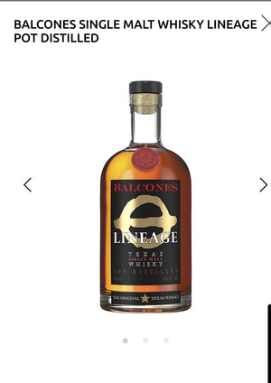 Balcones Texas Single Malt Whisky Lineage 94