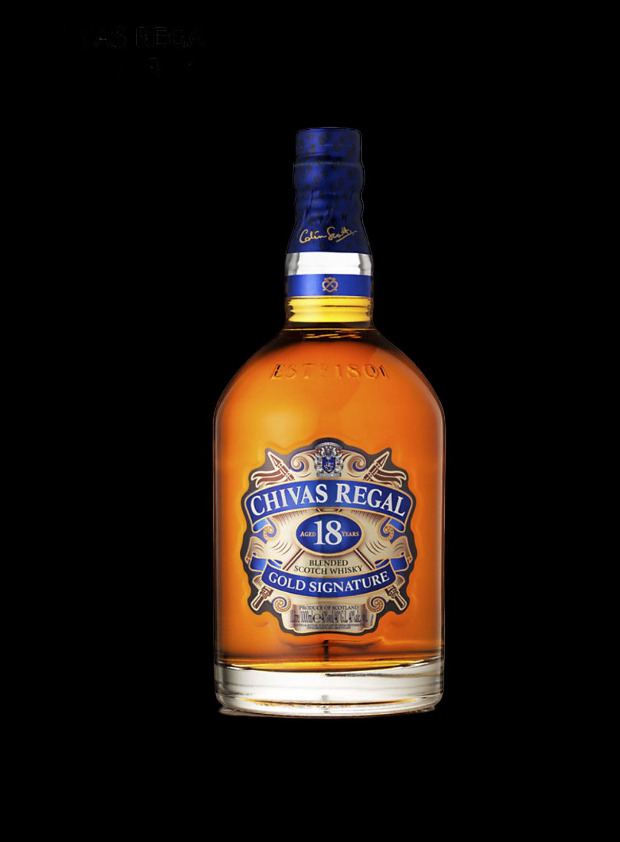Chivas Regal Blended Scotch Gold Signature 18 Yr 80 No Carton