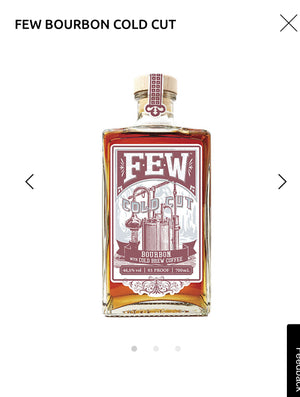 Few Coffee Cold Cut Bourbon Whiskey With Cold Brew Coffee 93