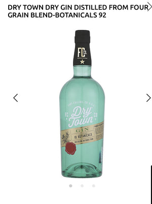 Dry Town Dry Gin Distilled From Four Grain