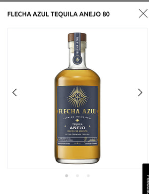 Flecha Azul Tequila Anejo 80