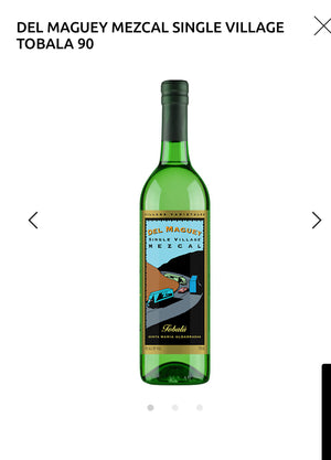 Del Maguey Mezcal Single Village Tobala 90