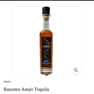 Razones Anejo Tequila