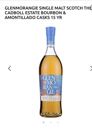 Glenmorangie Single Malt Scotch The Cadboll Estate Bourbon & Amontillado Casks 15 Yr 86