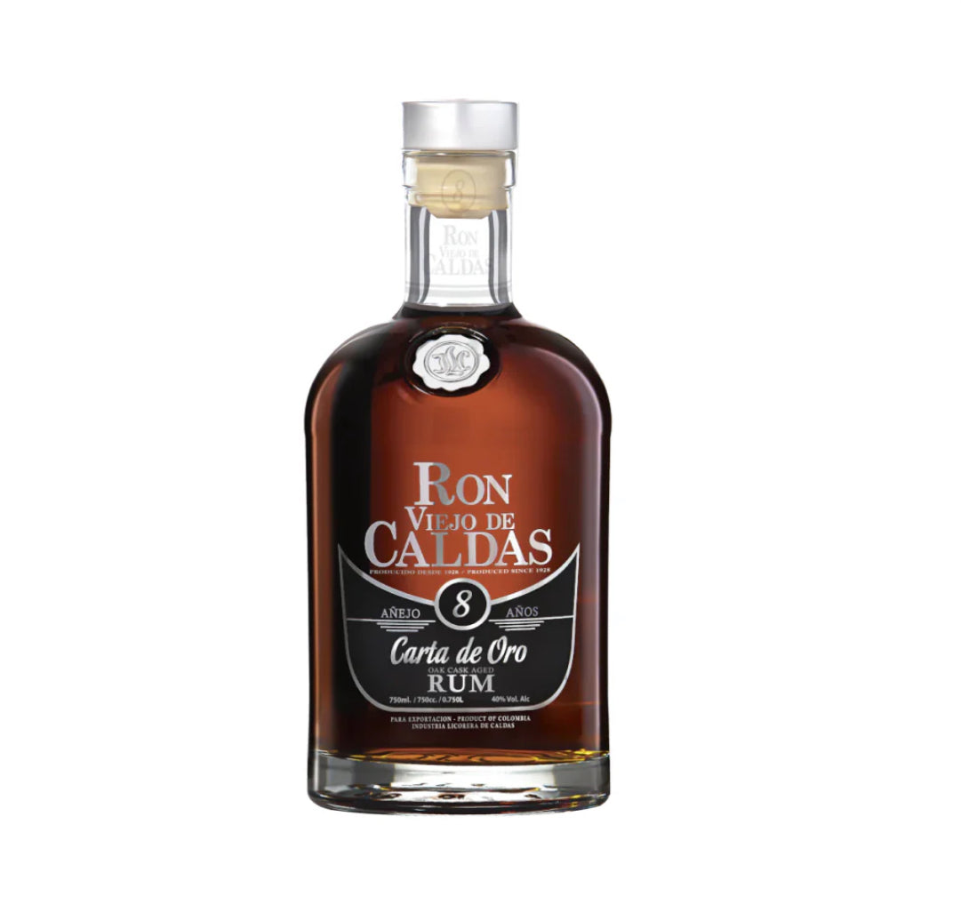 RON VIEJO DE CALDAS 8 YEARS RUM 750ML