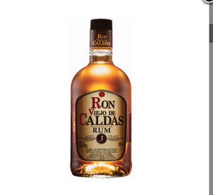 RON VIEJO DE CALDAS 3YEARS RUM 750ML