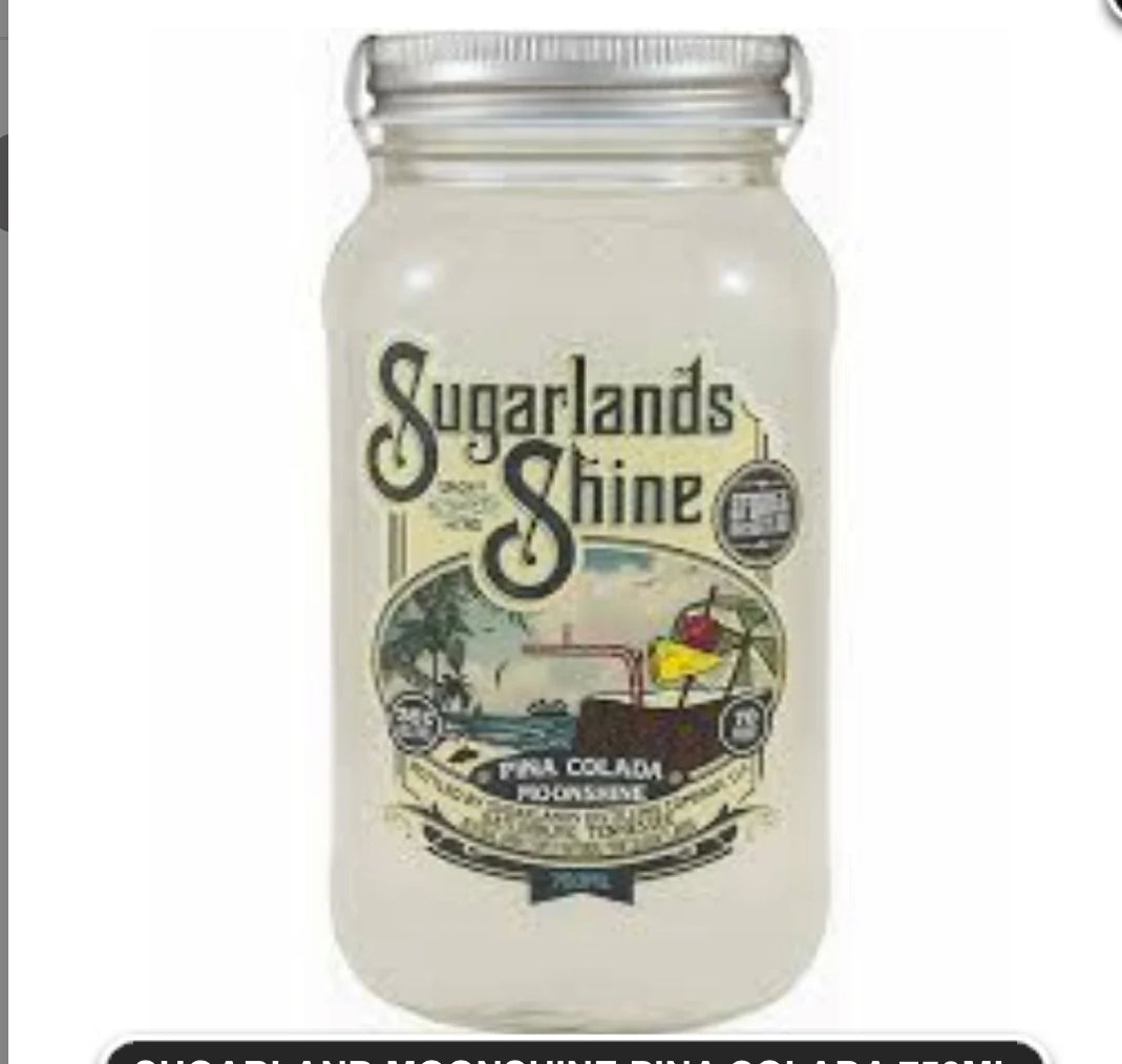 SUGARLAND MOONSHINE PINA COLADA 750ML