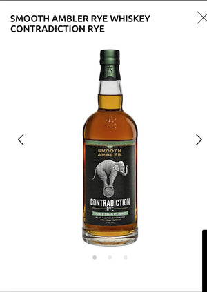 Smooth Ambler Blend Of Straight Rye Whiskies Contradiction Rye 105