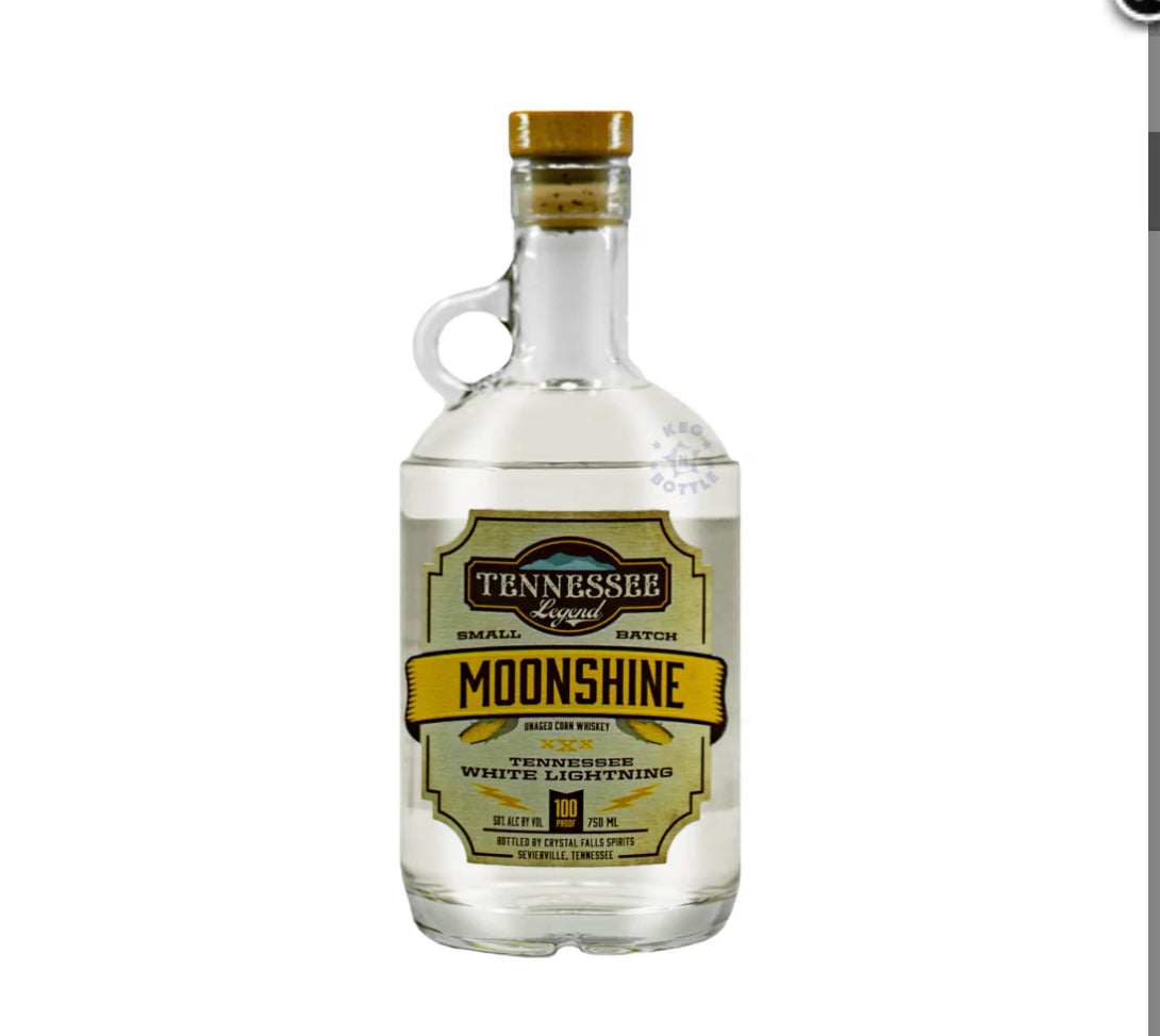 TENNESSEE LEGEND MOONSHINE WHITE LIGHT 750ML