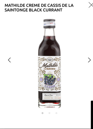 Mathilde Creme De Cassis De La Saintonge