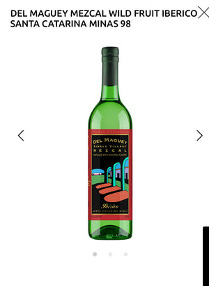 Del Maguey Mezcal Wild Fruit Iberico Santa Catarina Minas 98
