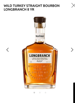 Wild Turkey Kentucky Straight Bourbon Longranch 8 Yr 86