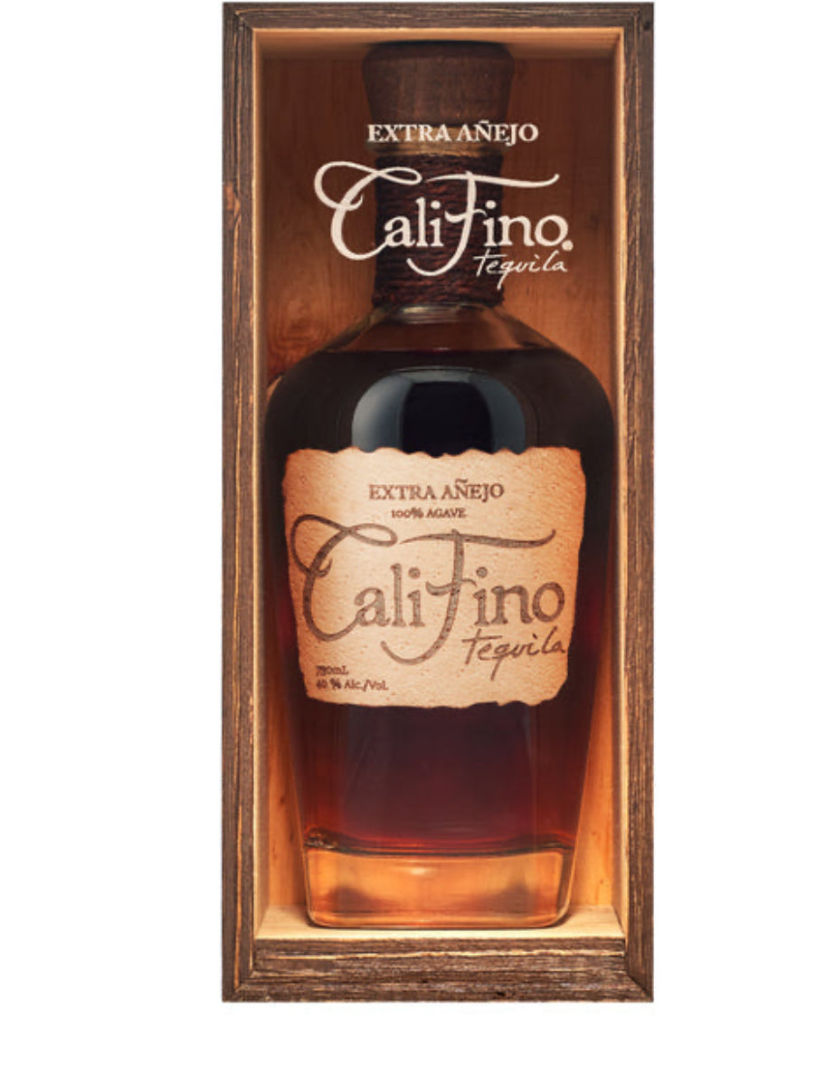 Califino Tequila Extra Anejo 80 W/ Wooden Display Box