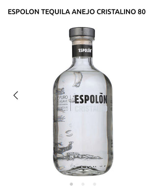 Espolon Tequila Anejo Cristalino 80