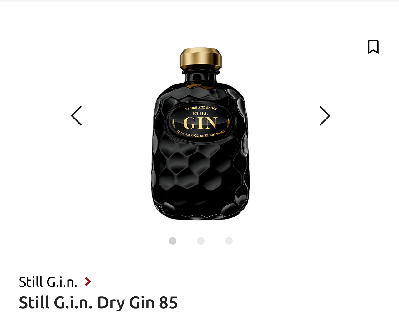 Still G.i.n. Dry Gin 85