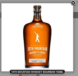 10TH MOUNTAIN WHISKEY BOURBON 750ML