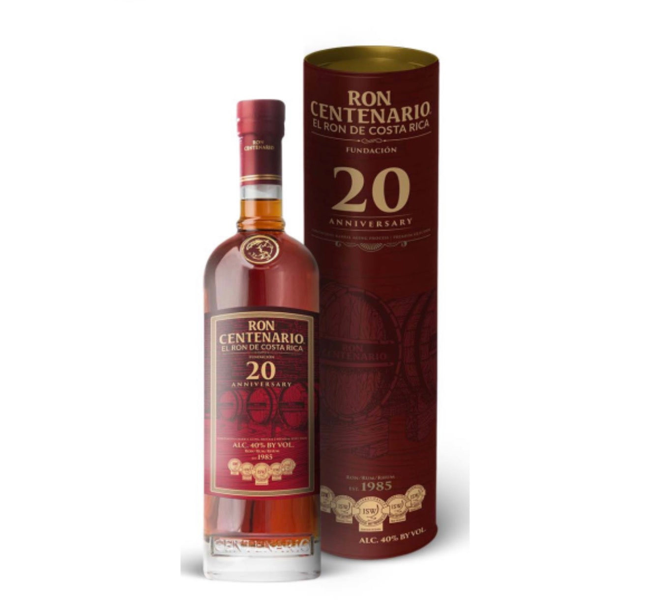Ron Centenario Rum Fundacion 20YR 750ML