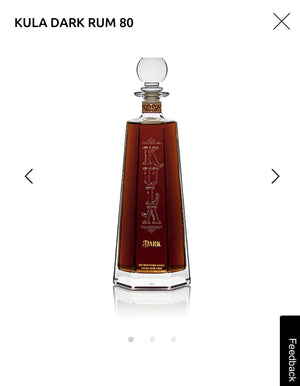 Kula Dark Rum 80