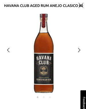 Havana Club Aged Rum Anejo Clasico 80