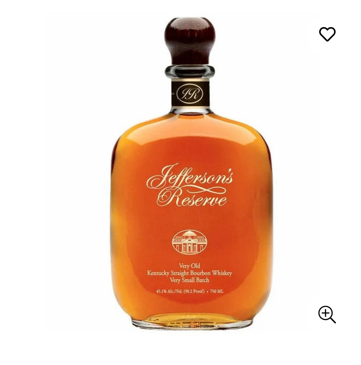 Jefferson's Reserve Very Old Very Small Batch Kentucky Straight Bourbon Whiskey