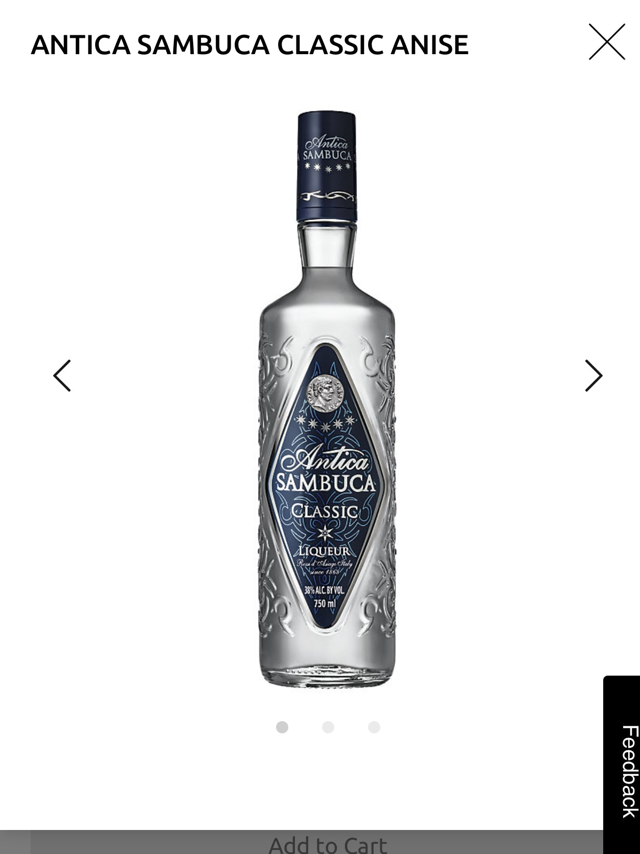 Antica Sambuca Classic 76