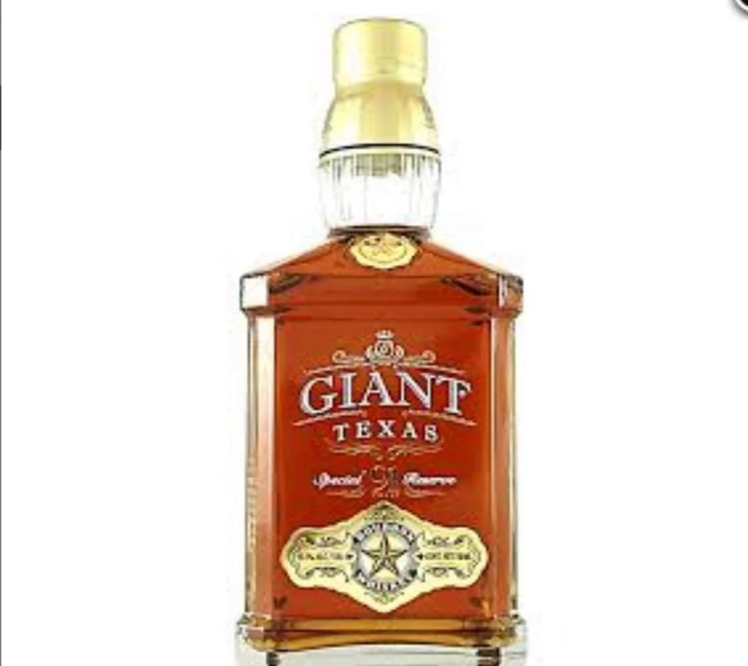 GIANT TEXAS BOURBON BLACK LABEL 750ML