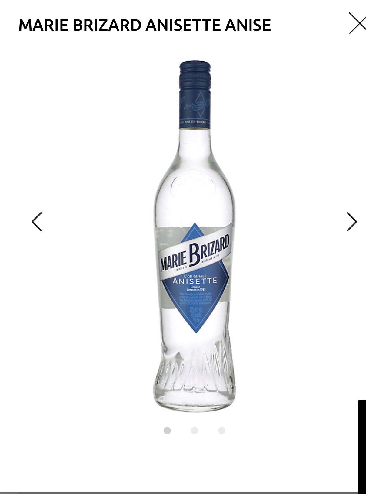Marie Brizard Anisette 50