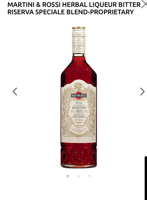 Martini & Rossi Herbal Liqueur Bitter Riserva Speciale 57