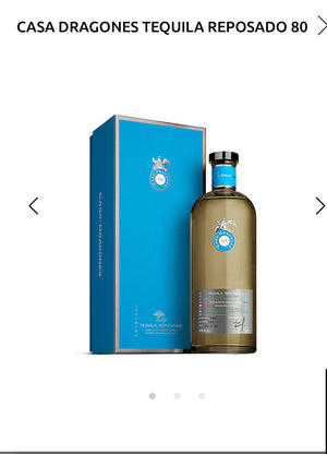 Casa Dragones Tequila Reposado 80