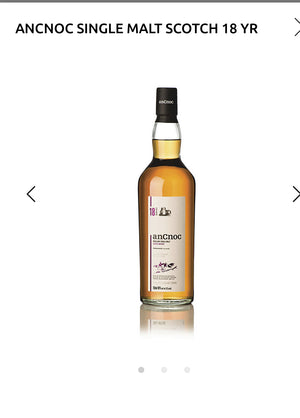 Ancnoc Single Malt Scotch 18 Yr 92