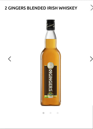 2 Gingers Blended Irish Whiskey 80