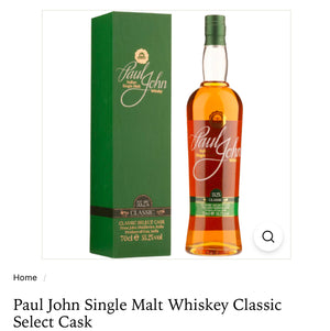 Paul John Single Malt Whisky Classic Select Cask 110.4