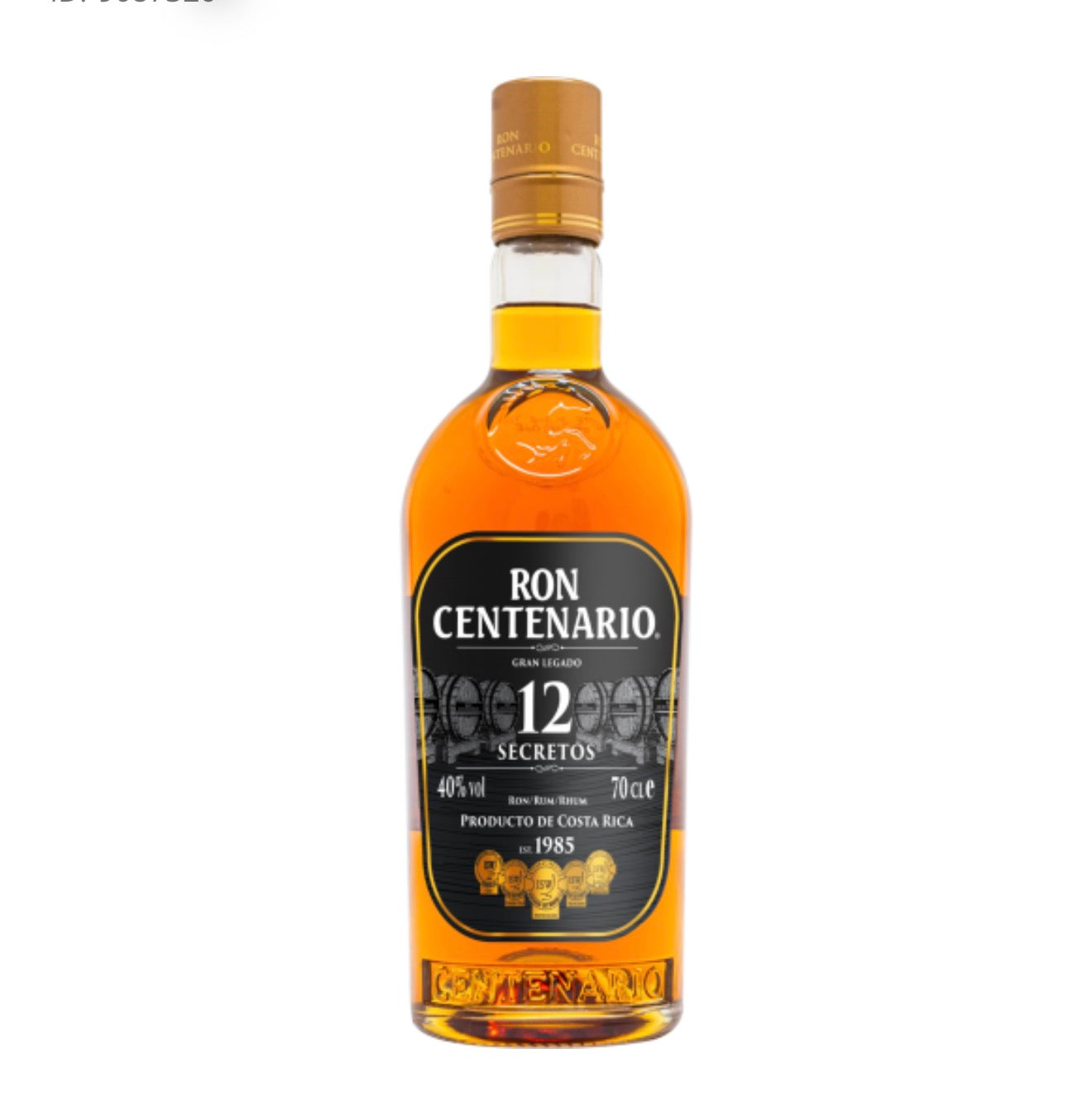 Ron Centenario Rum Gran Leg 12YR 750ML