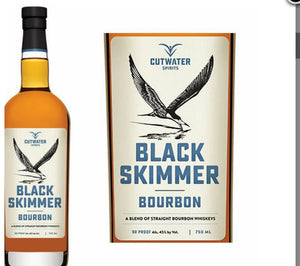 CUTWATER BLACK SKIMMER BOURBON 750ML