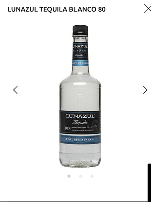 Lunazul Tequila Blanco 80 1L