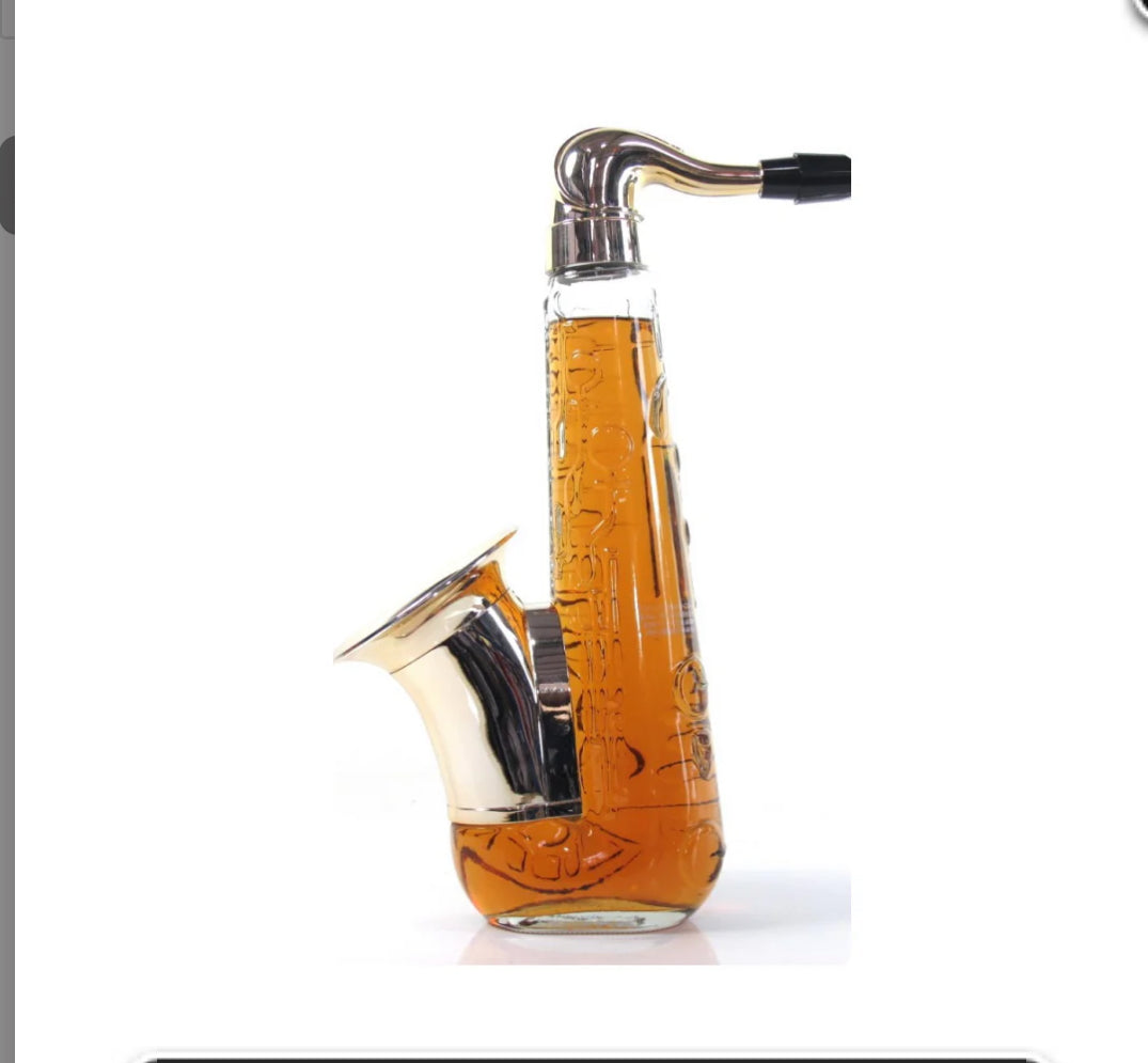 SAXOPHONE WHISKEY 8 YR LAMBORN 375ML