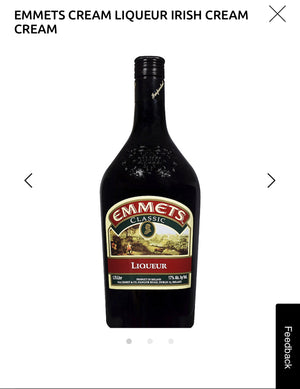 Emmets Irish Cream Liqueur 34